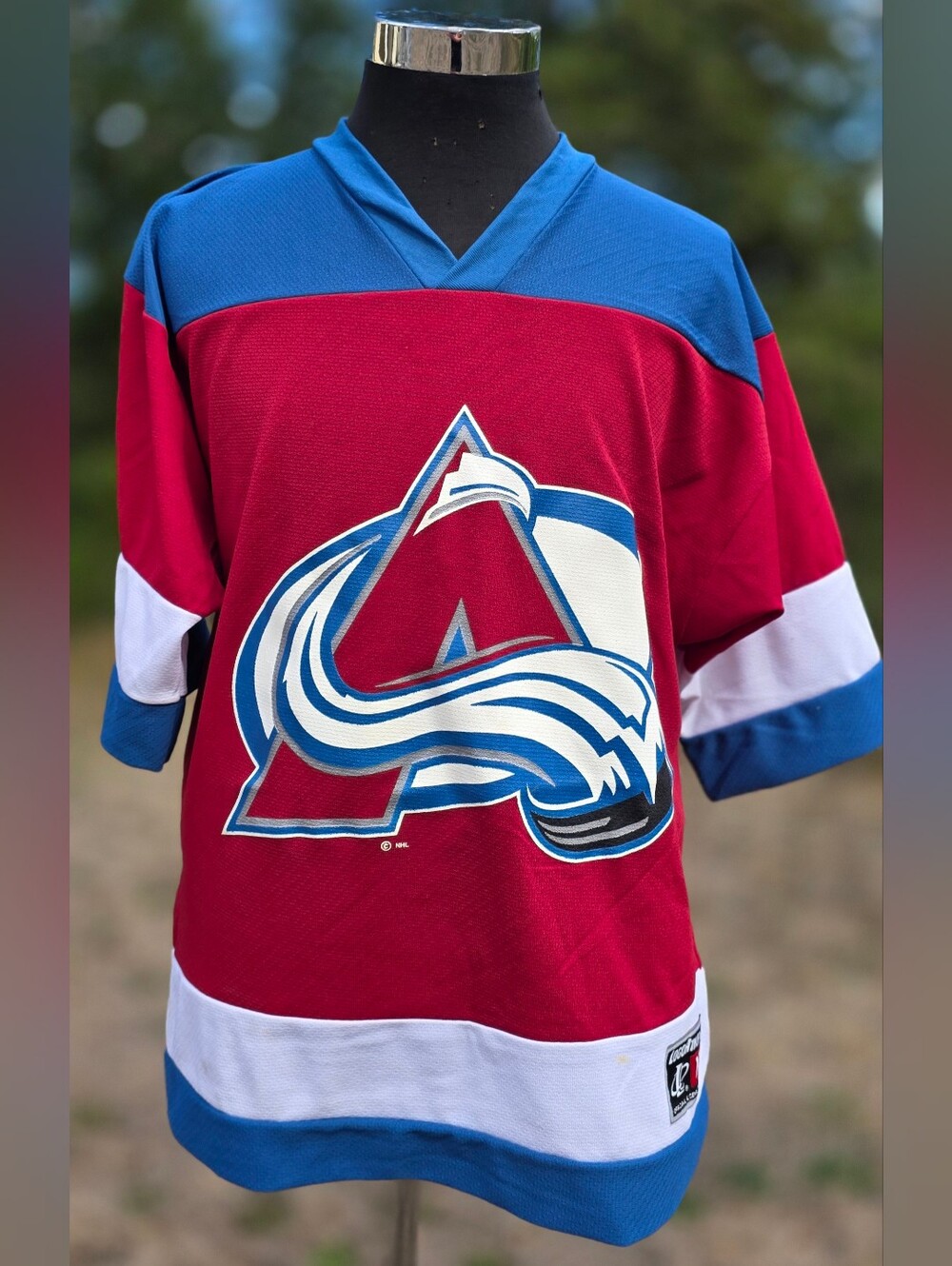 Vintage Colorado Avalanche NHL Jersey 90s Logo Athletic Rare Mens Size Medium M